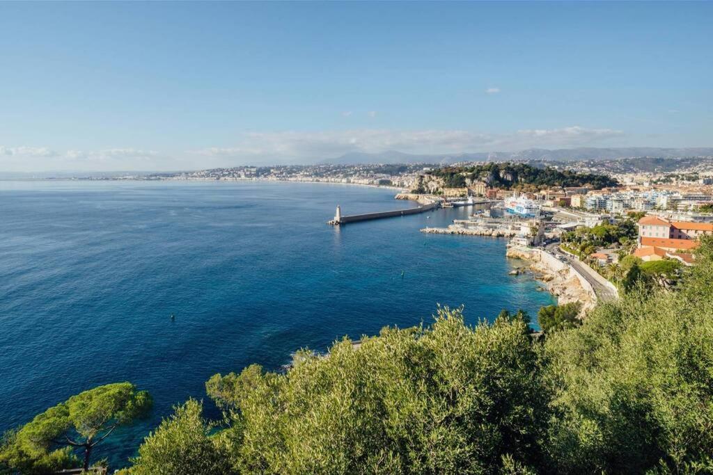 Appartement 2 Chambres Refait A Neuf, Climatise, A 2 Min De La Mer Nice Dış mekan fotoğraf