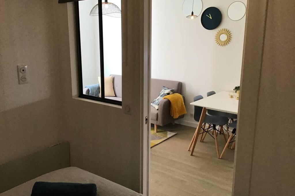 Appartement 2 Chambres Refait A Neuf, Climatise, A 2 Min De La Mer Nice Dış mekan fotoğraf